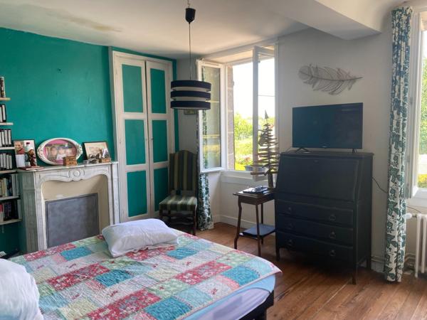 Maison, 100 m², 4chs, terrain 1800 m², La Bazoque