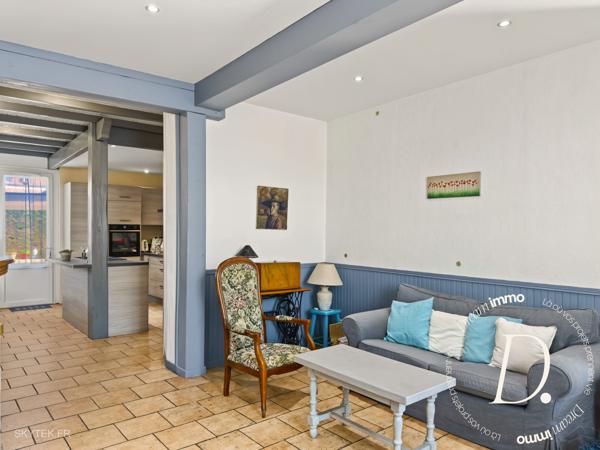 BEL ENSEMBLE IMMOBILIER AVEC MAISON FAMILIALE ET GÎTE INDÉPENDANT