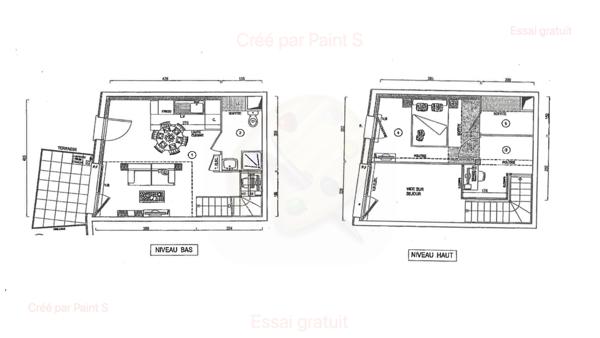 Appartement à vendre 2 pièces 44 m² Herblay-sur-Seine