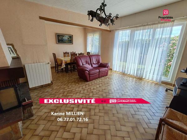VERNOUILLET 28500 Maison de plain-pied - 2 chambres - Garage - Véranda chauffée - Cabanon de jardin - 149000  HAI