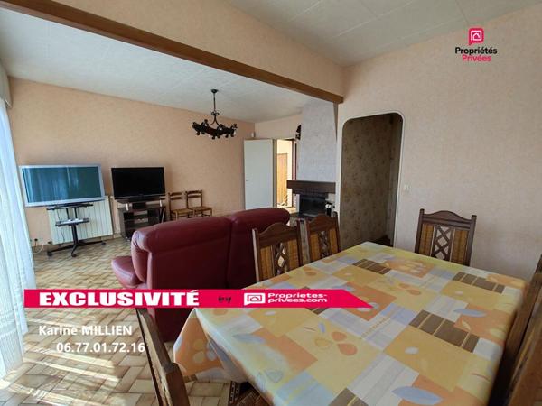 VERNOUILLET 28500 Maison de plain-pied - 2 chambres - Garage - Véranda chauffée - Cabanon de jardin - 149000  HAI