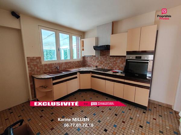 VERNOUILLET 28500 Maison de plain-pied - 2 chambres - Garage - Véranda chauffée - Cabanon de jardin - 149000  HAI