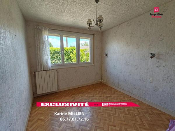 VERNOUILLET 28500 Maison de plain-pied - 2 chambres - Garage - Véranda chauffée - Cabanon de jardin - 149000  HAI