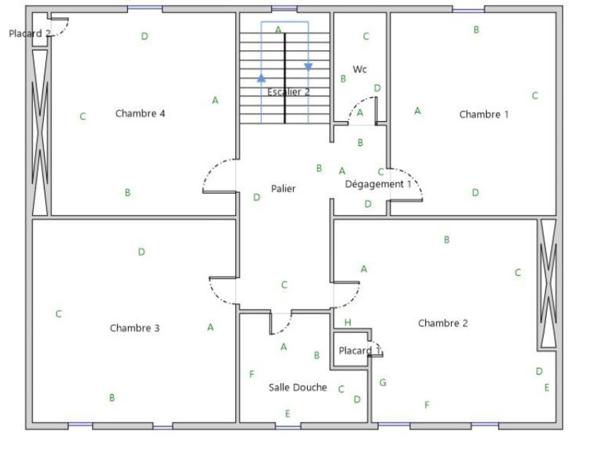 MAISON DE MAÎTRE – 5 CHAMBRES –DEPENDANCE AVEC GARAGE – VUE DÉGAGÉE SUR LA VALLÉE – ENTRE FERVAQUES ET LISIEUX
