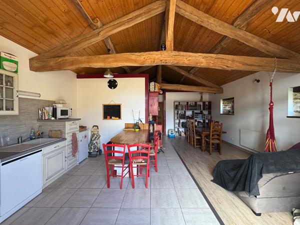 Grange T5 rénovée sur les hauteurs de Figeac