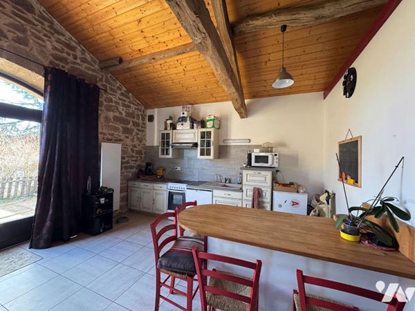 Grange T5 rénovée sur les hauteurs de Figeac