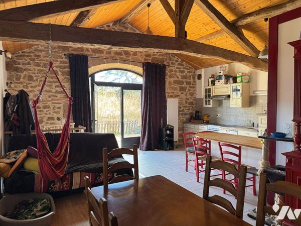 Grange T5 rénovée sur les hauteurs de Figeac