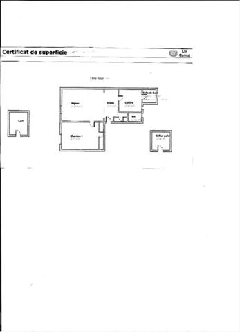 Appartement à vendre 2 pièces avec cave PARIS 17EME ARRONDISSEMENT (75) - rue Guy Môquet - 34 m2 Loi Carrez - 299 000 € honoraires d'agence inclus