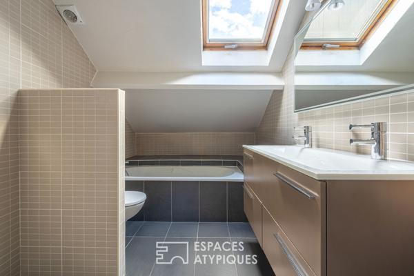 Maison de charme avec jardin en centre-ville de Maisons-Alfort