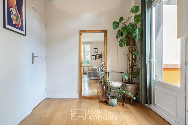 Maison de charme avec jardin en centre-ville de Maisons-Alfort