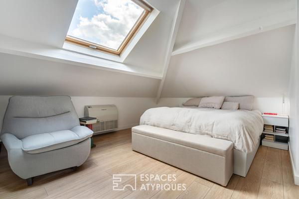 Maison de charme avec jardin en centre-ville de Maisons-Alfort