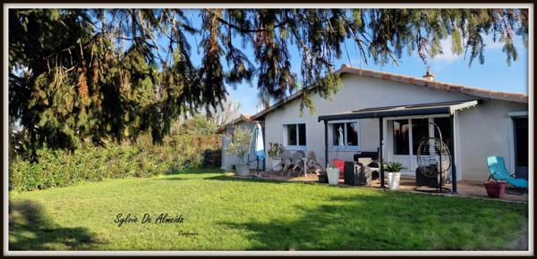 Maison à vendre 5 pièces REPLONGES (01) Plain-pied, 108 m² terrain 960 m²