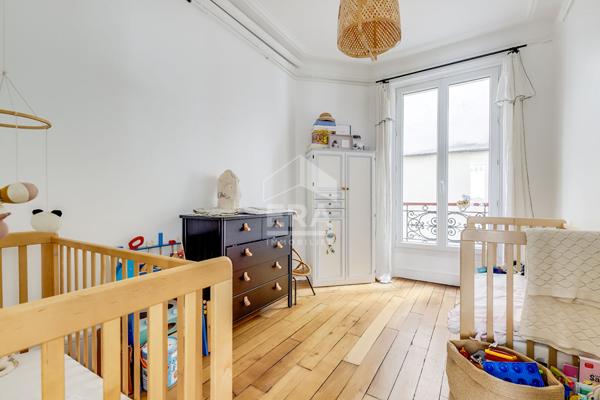 Appartement familial Paris 75017 Batignolles 4 pièces 65 m2