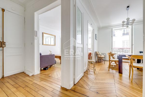 Appartement familial Paris 75017 Batignolles 4 pièces 65 m2