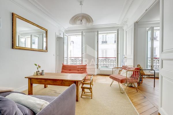 Appartement familial Paris 75017 Batignolles 4 pièces 65 m2