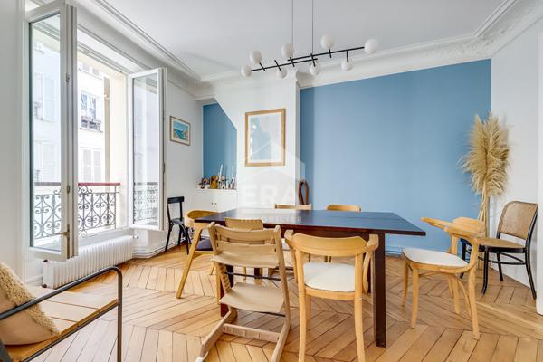 Appartement familial Paris 75017 Batignolles 4 pièces 65 m2