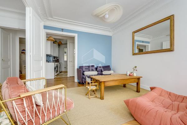 Appartement familial Paris 75017 Batignolles 4 pièces 65 m2