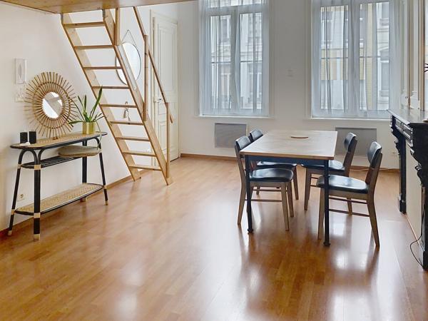 T2 57M2 + Mezzanine Quartier Gambetta - République