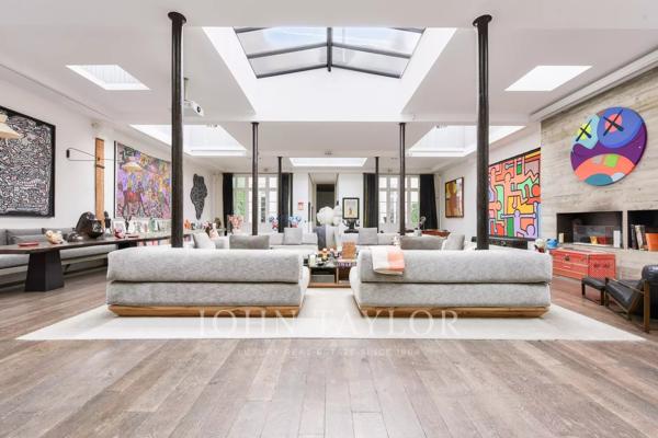 Loft d'exception avec terrasses au sein d'un Hôtel Particulier XVIIe - Palais Royal