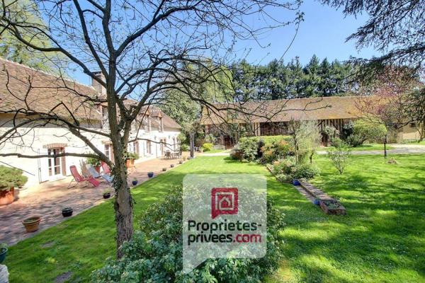 1h30 de PARIS - SUPERBE LONGERE GATINAISE, SPACIEUSE DEPENDANCE, SPA et JACUZZI sur  son MAGNIFIQUE PARC de 7000 m2