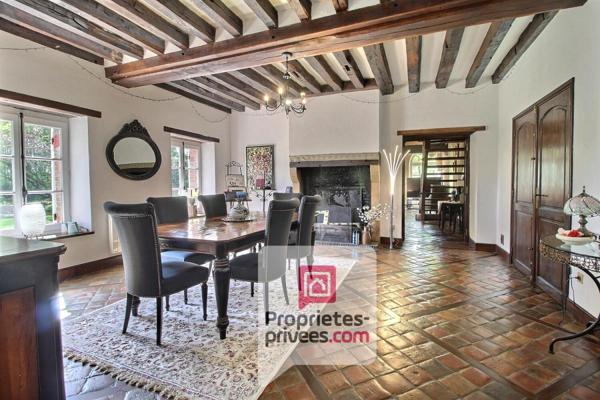 1h30 de PARIS - SUPERBE LONGERE GATINAISE, SPACIEUSE DEPENDANCE, SPA et JACUZZI sur  son MAGNIFIQUE PARC de 7000 m2