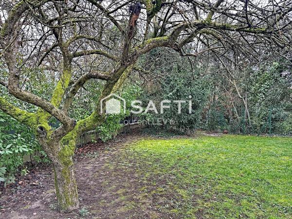 Maison 4 chambres mini, sous-sol habitable, jardin