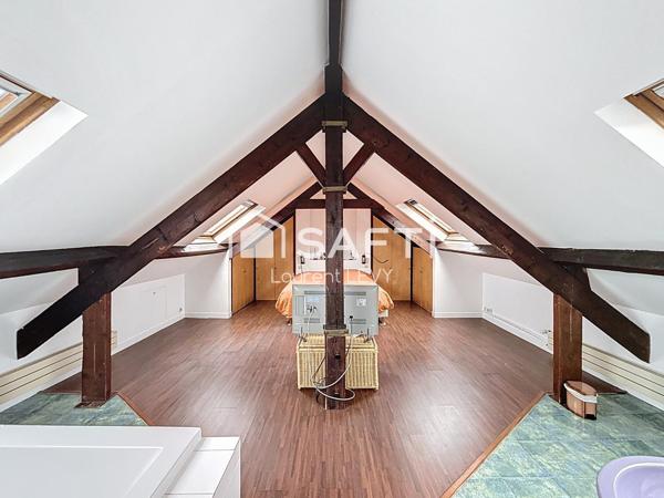 Maison 4 chambres mini, sous-sol habitable, jardin