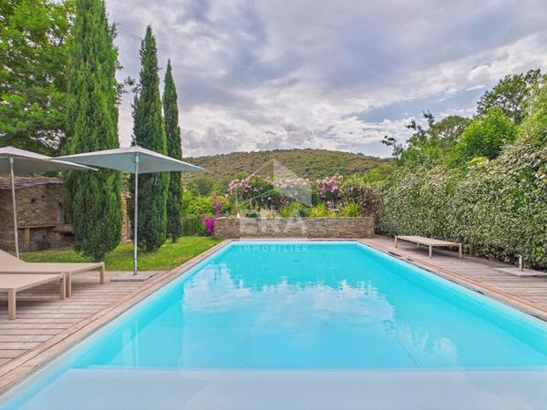 Maison avec piscine et jardin aboré à 5 mn de Saint-Florent