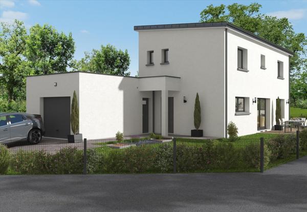 Terrain + Maison à vendre 4 pièces - 130 m²