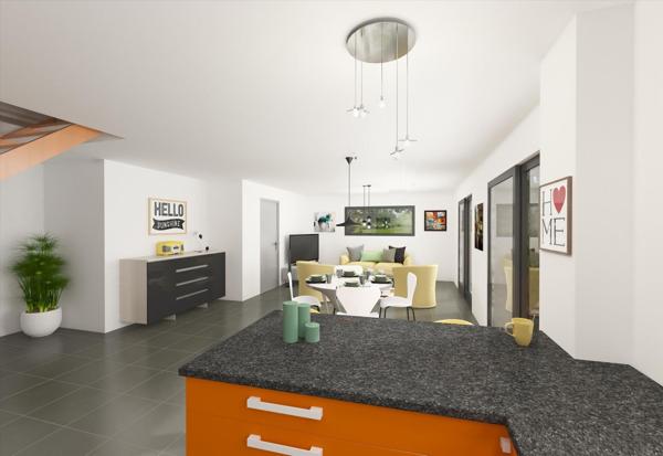 Terrain + Maison à vendre 4 pièces - 130 m²