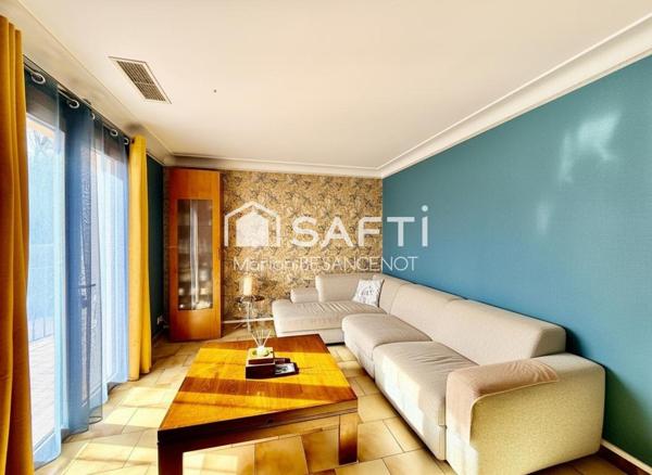 Villa T4 plain pied 132m² + appartement + suite parentale indépendante