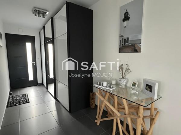 Pavillon de plain-pied, 4 chambres, jardin, garage