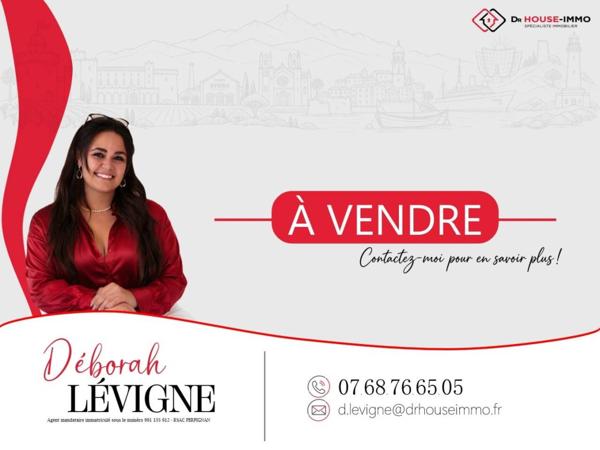 Maison à vendre 2 pièces de 34 m²