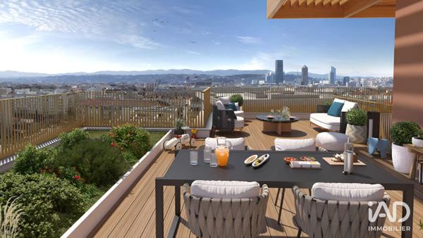 Appartement à vendre 4 pièces 107 m² Villeurbanne