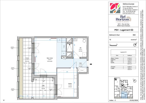 Appartement T2