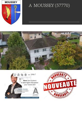 Habitation familiale, dotée d'une belle construction à Moussey.