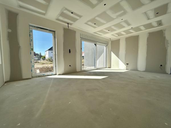Maison 4/5P, 110m2, jardin, garage, Houssen