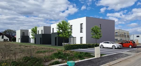 Maison 4/5P, 110m2, jardin, garage, Houssen