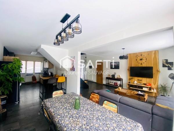 Maison 4 chambres et garage entièrement rénovée