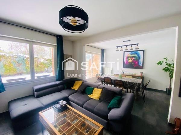 Maison 4 chambres et garage entièrement rénovée