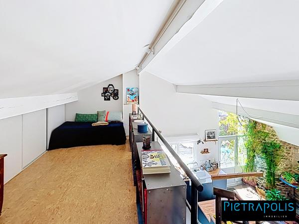 COEUR Lentilly, Maison 3-4 chambres, cachet, séjour cathédrale, jardin 100m²