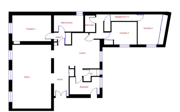 Appartement à vendre    5 pièces • 117 m2 Paris 17