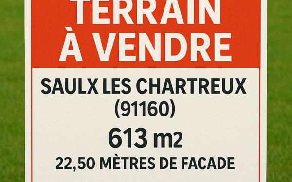 Terrain à vendre    Saulx-les-Chartreux