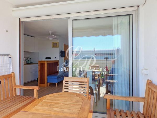 Appartement T2 cabine meublé avec terrasse à 150 m de la plage