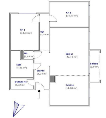 Coup de cœur assuré pour ce T4 rénové