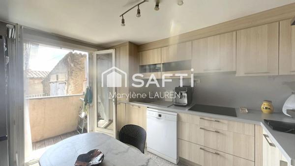 Beaux volumes , 2 balcons