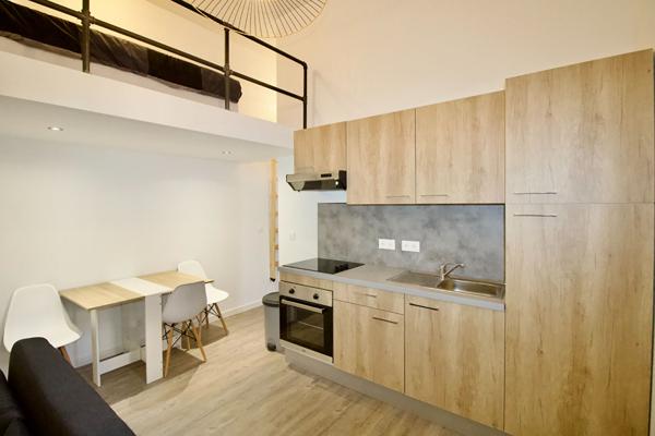 Location appartement Gap - 1 pièce(s) - 22 m² - 495 €/mois