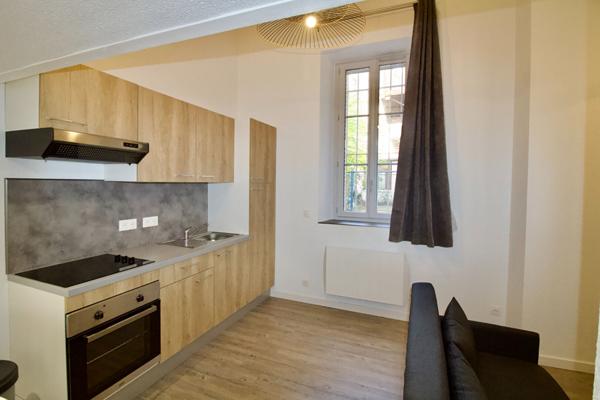 Location appartement Gap - 1 pièce(s) - 22 m² - 495 €/mois