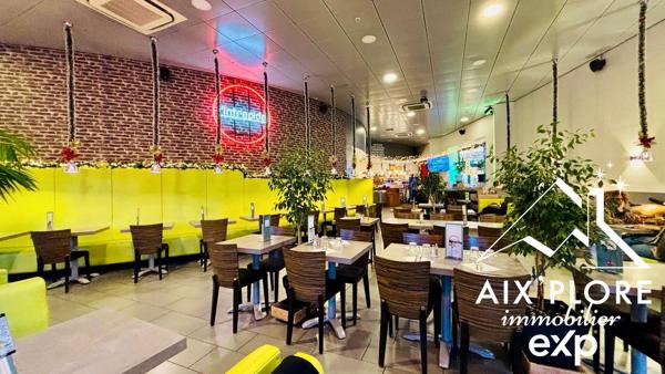 SEYNOD – RESTAURANT BRASSERIE À FORTE NOTORIÉTÉ – EMPLACEMENT N°1 EN GALERIE COMMERCIALE