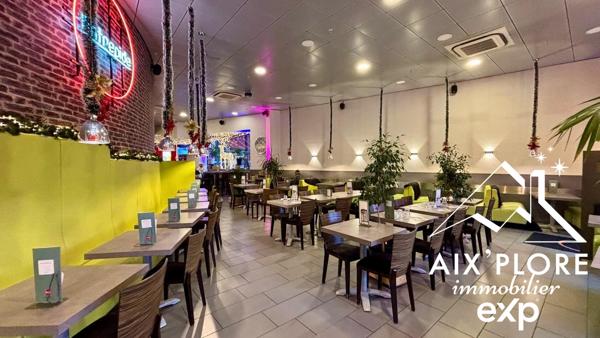 SEYNOD – RESTAURANT BRASSERIE À FORTE NOTORIÉTÉ – EMPLACEMENT N°1 EN GALERIE COMMERCIALE